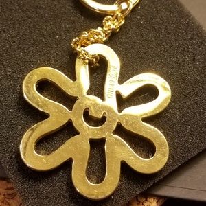 Moschino key ring/ tote ornament